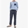 Defacto Erkek Slim Fit Alt Üst Pijama Takımı S4586AZ21SP