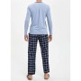 Defacto Erkek Slim Fit Alt Üst Pijama Takımı S4586AZ21SP