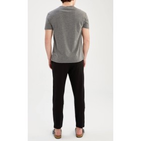 Defacto Regular Fit Bisiklet Yaka 2'li Takım V6398AZ22SP