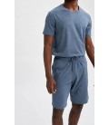 Defacto Erkek Lacivert Regular Fit Pijama Takımı U4596AZ21SP