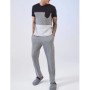 Defacto  Erkek Siyah Regular Fit Renk Bloklu Pijama Takımı V5722AZ21AU