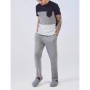 Defacto  Erkek Siyah Regular Fit Renk Bloklu Pijama Takımı V5722AZ21AU