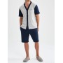 Defacto  Erkek Gri Aile Paketi Regular Fit Pijama Takımı U8912AZ21SM