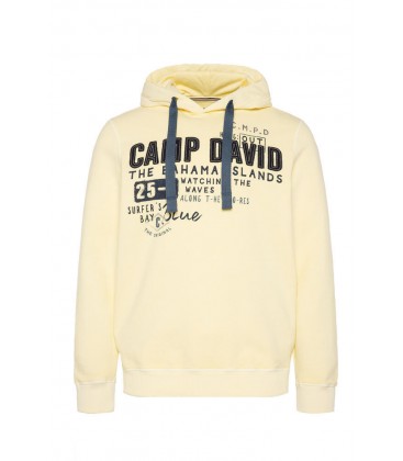 Camp David Hoodie Beach Life Cool Mint Erkek Sweatshirt Sarı CB2305-3658