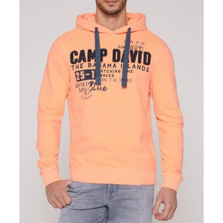 Camp David Erkek Turuncu Sweatshirt CB2305-3658-32