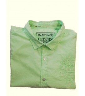 Camp David Erkek Açık Yeşil Gömlek CCB-5555-5763
