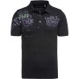 Camp David Erkek Siyah Polo Yaka Tişört CCU -2000-3189