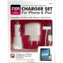 PETRIX  iPad ve iPhone 4s İçin Şarj Seti