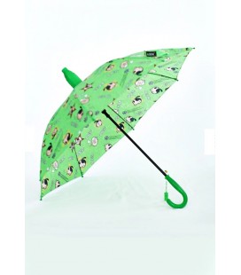 Albeni Kendinden Plastik Kılıflı Yeşil Popeye Şemsiye AK-1830