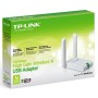 TP-LINK TL-WN822N 300 Mbps N Kablosuz 2x3dBi Antenli USB Uzatma Kablolu Yüksek Kazanımlı USB Adaptör