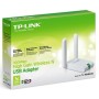 TP-LINK TL-WN822N 300 Mbps N Kablosuz 2x3dBi Antenli USB Uzatma Kablolu Yüksek Kazanımlı USB Adaptör