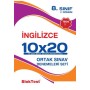 8. Sınıf TEOG 2 İngilizce 10x20 Denemeleri Seti 2. Dönem Blok Test Yayınları