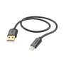7 Hama Black Iphone USB cable 1.5 m