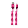 A metal spiral Charging Cable Data iPhone petrix tip PFK800S