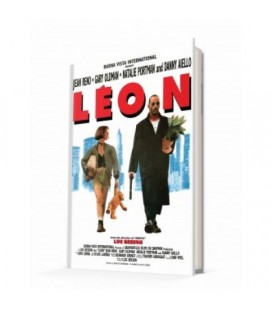 Leon Film Afişli Sert Kapak Çizgili Defter