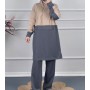 Alanur Moda Garnili Takım Gri 01300