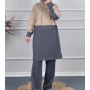 Alanur Moda Garnili Takım Gri 01300