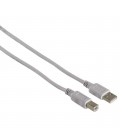 Gray Hama USB connection cable, 2.5 m 34674