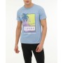 Kinetix SN813 FLORIDA T-SHIRT 2FX Mavi Erkek Kısa Kol T-Shirt