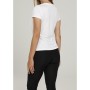 Kinetix Sn230 Baic Neck Beyaz Bisiklet Yaka Kadın T-shirt