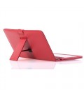 Eye-q EQ-KBCOV7RED 7" Tablet Turkish Keyboard Case Cover Red