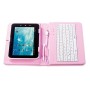 Eye-q EQ-KBCOV7PNK 7" Tablet Turkish Keyboard Case Cover Pink