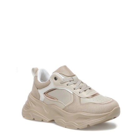 Butigo Bej Kadın Sneaker 22K-506 2PR