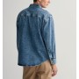 GANT Erkek Mavi Oversize Fit Klasik Yaka Denim Gömlek 3230096 981