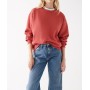 Mavi Bisiklet Yaka Kırmızı Basic Sweatshirt 1610198-71077