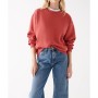 Mavi Bisiklet Yaka Kırmızı Basic Sweatshirt 1610198-71077