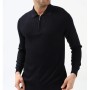 Süvari Polo Yaka Armürlü Lacivert Erkek Kazak TR2013700250