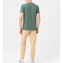 Lacoste Erkek Slim Fit Bisiklet Yaka Baskılı Yeşil T-Shirt TH2303.03Y