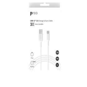Preo 2A Usb-a’dan Usb-c’ye 1M Kablo