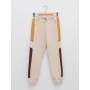LCW Kids Beli Lastikli Renk Bloklu Erkek Çocuk Jogger Eşofman AltıS24564Z4