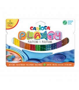 Carioca Plasty Kurumayan Oyun Hamuru 150 Gr. 12 Renk KOH1