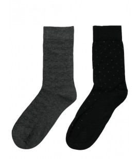 Polaris Zıncır Bmb 2 Lı Skt-m 3fx Siyah Erkek 2'li Soket Çorap