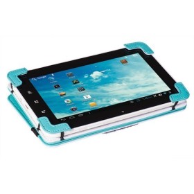 Eye-q 7" Universal Faux Leather Tablet Case Turquoise EQ-LTAB7TRQ