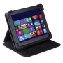 Eye-q 8" Universal Tablet Case Black Faux Leather EQ-LTAB8BK