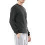 Fullamoda Basic Fitilli Bisiklet Yaka Sweatshirt 23KERK890175002