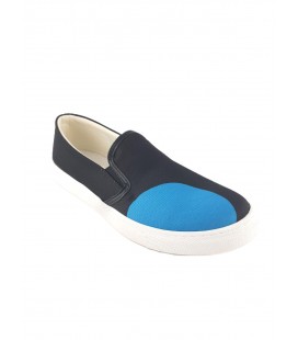 Detailed Women's Shoes Black Blue