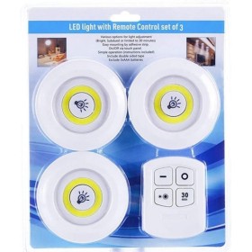 Elitled Kumandalı Spot Led Lamba 3'lü