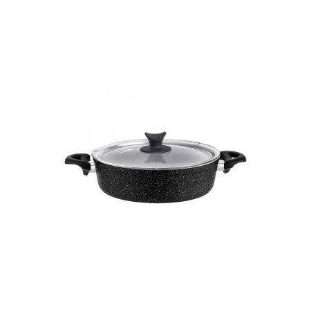 Taç Master Cook 26cm Granit Tencere Siyah