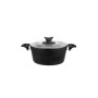 Taç Master Cook 20cm Granit Derin Tencere Siyah