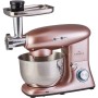 Karaca Multichef Stand Mikser, 1400W, 5.5L Hacim, Paslanmaz Çelik, Rose Gold