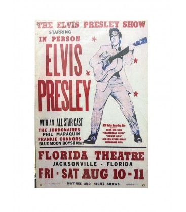 Ahşap Tablo Elvis Presley 20x30cm