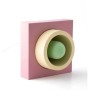 Womodesign  Donut Beton Masa Lambası Sarı Pembe