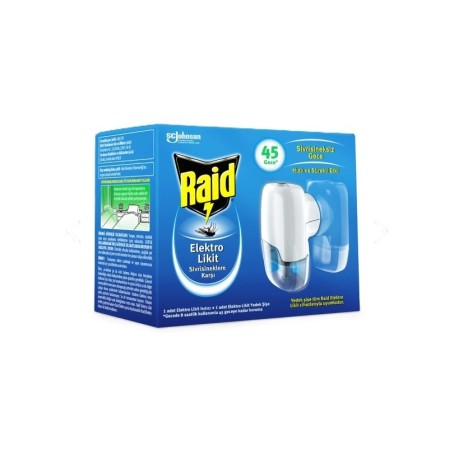 Raid Elekro Likit Cihaz Ve 1 Yedek, 45 Gece