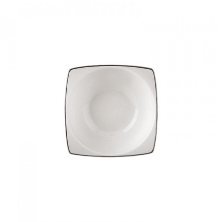 Karaca Bone Collection Platin Kare Çorba Kasesi