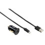 Hama HM.102095 7 iPhone Car Chargers, usbs 2000mA, Black