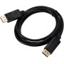 Alfais 4316 Displayport To Displayport Görüntü Monitör Bağlantı Kablosu, Siyah